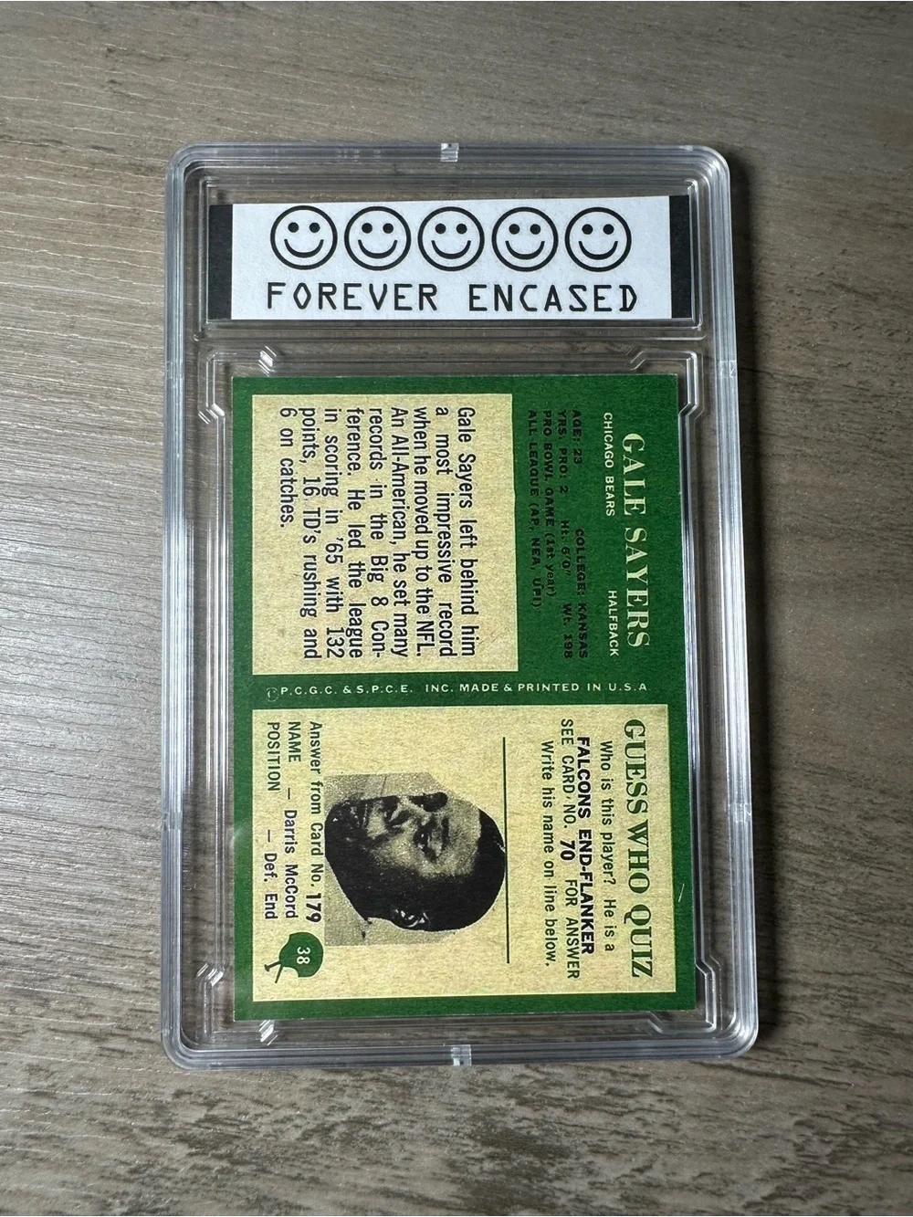 Topps gale sayers